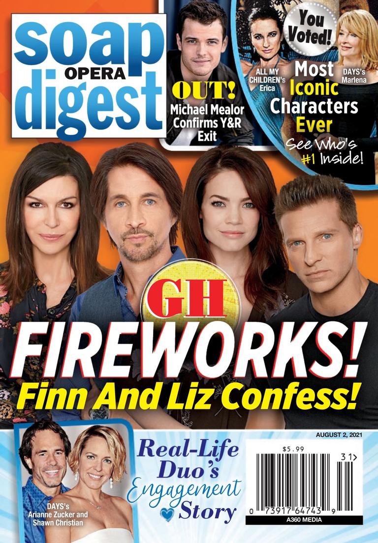 5511 Soap Opera Digest Cover 2021 August 2 Issue 